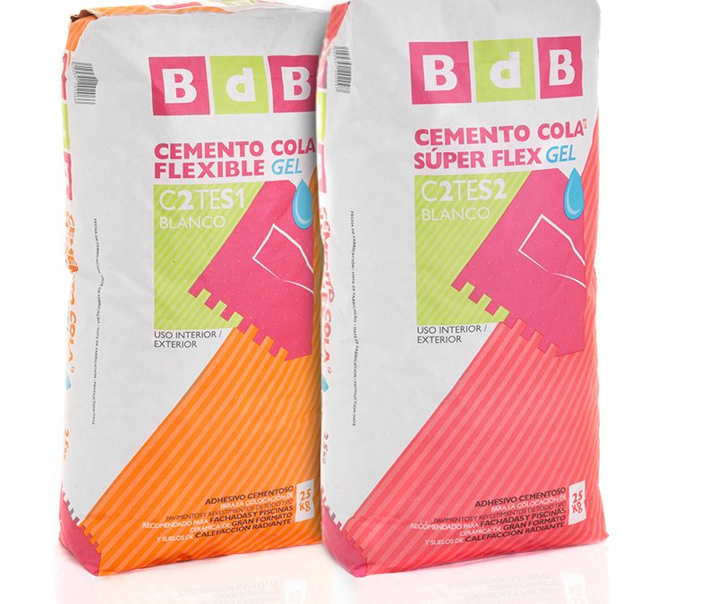 BdB lanza sus nuevos cementos cola gel que ahorran tiempo y esfuerzo