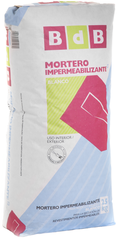 Mortero impermeabilizante BdB