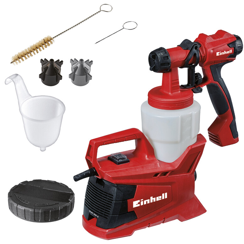 Pistola para pintura Einhell - trucos para pintar en verano