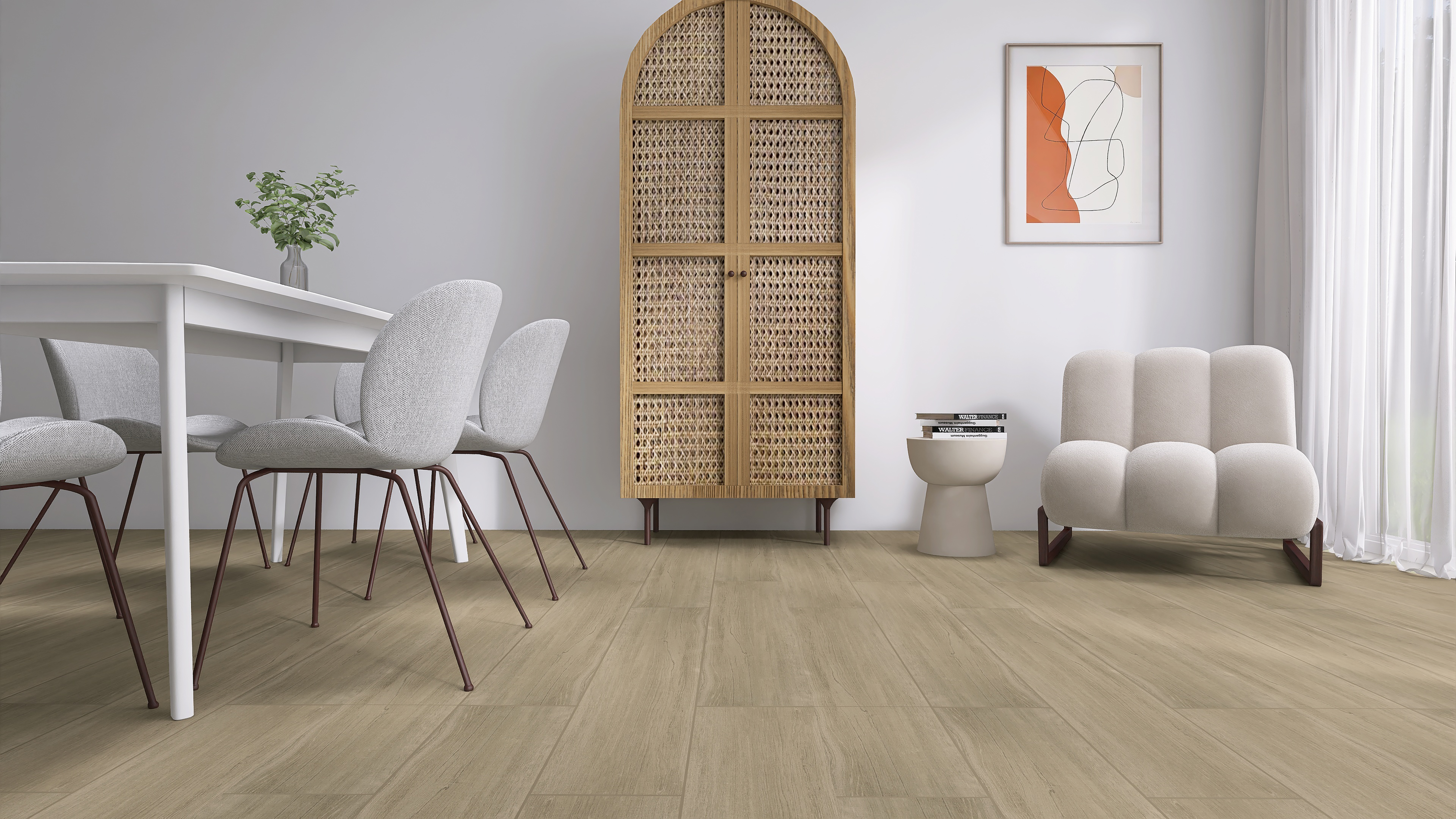 Cerámica en tonos cálidos: tendencia 2026 para interiores naturales