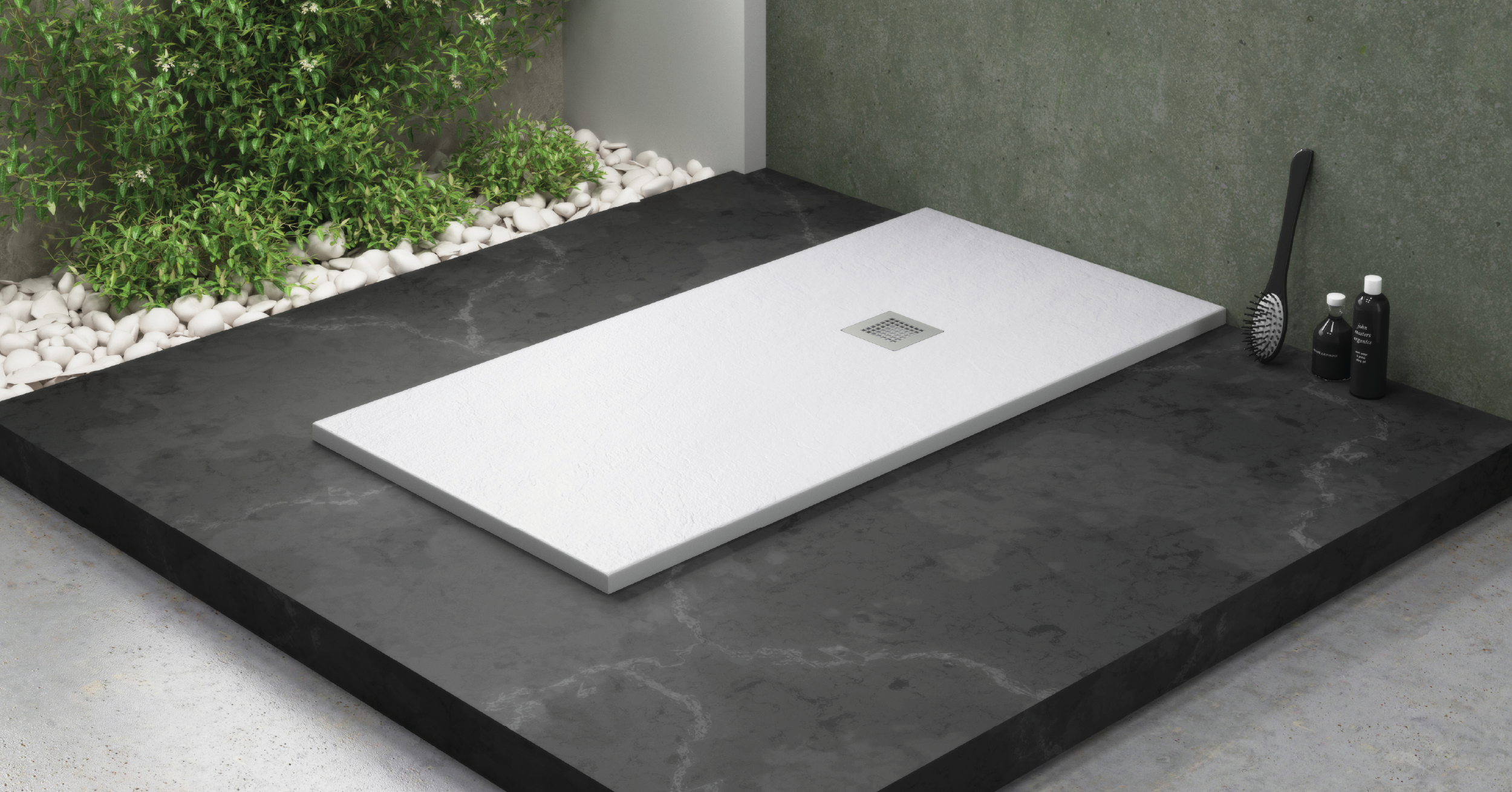 Plato de ducha antideslizante Lliro Vail-01