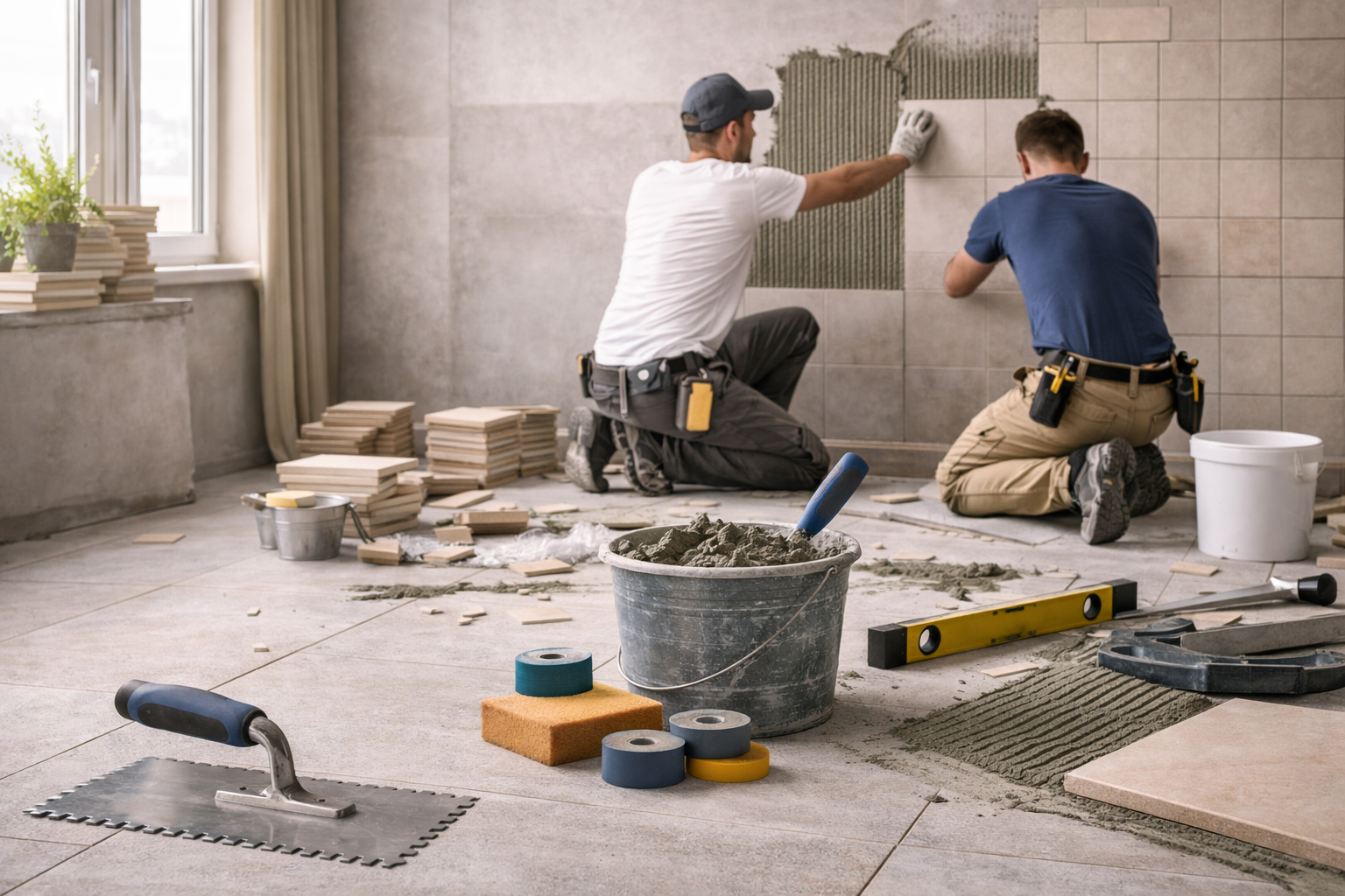 Cómo elegir mortero adhesivo: guía según soporte y aplicación