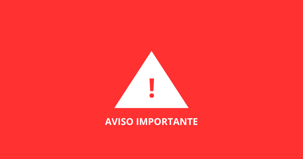 AVISO IMPORTANTE INTENTOS DE FRAUDE